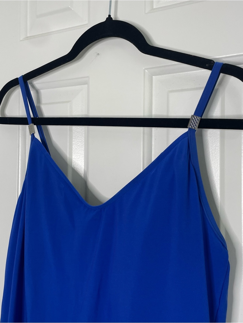 Magicsuit Royal Blue Mila Romper Bathing Suit Size 12 - Picture 3 of 12